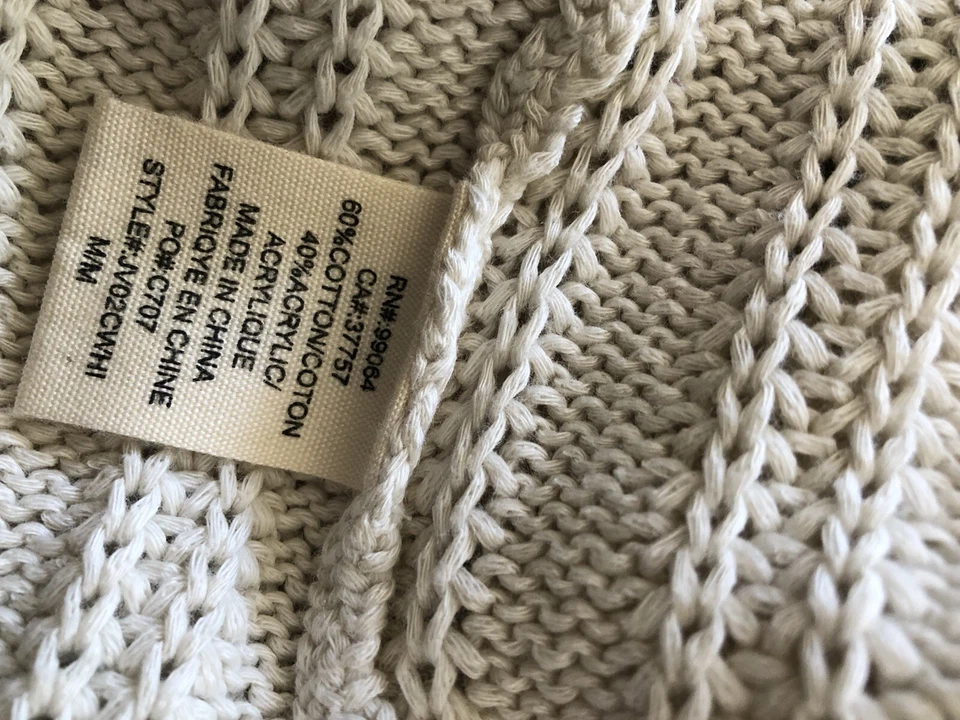 Billabong женщин слоновой кости трикотажа пески с бретелью через шею укороченный Топ несколько размеров  - Изображение 4 из 4