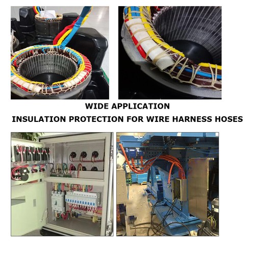 Flexible Heat Shield Fire Sleeve Silicone Fiberglass Cable Protect Against Flame - Picture 9 of 19