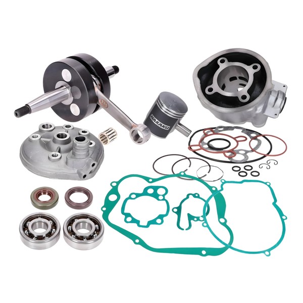 Zylinderkit, Naraku 70Ccm Tuning Maxi Set 25/28Mm Auslass FüR Minarelli AM6-image