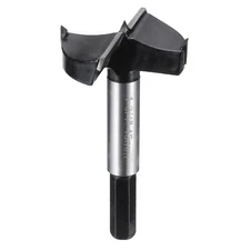 Forstner Drill Bit 1-3/4"(45mm) Tungsten Carbide 3 Teeth Wood Drilling Bit