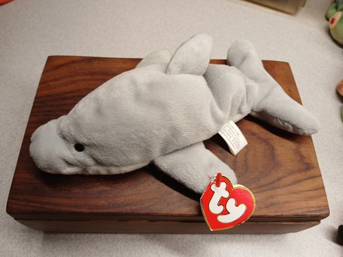 Beanie Baby Flash 3rd gen Hang Tag 1st Gen Tush Tag
