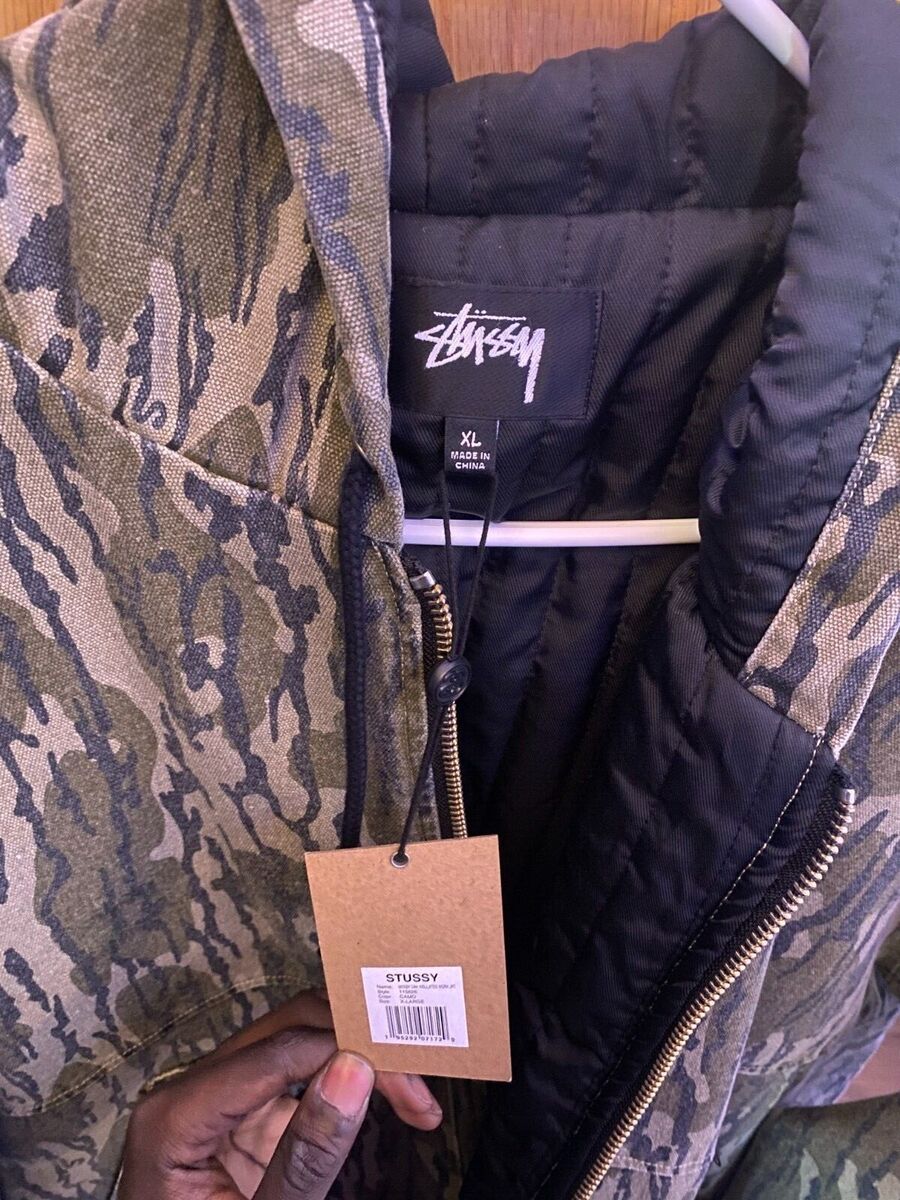Stussy Moss Oak Insulated Worker Jacket. Size XL Brand New Stussy Moss Oak Insulated Worker Jacket. Size XL Brand New
