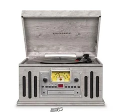 Crosley-Musician Entertainment Center Bluetooth 3-speed Turntable Record Player