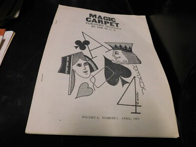 M.C.A Magic Carpet Monthly Magazine April 1965