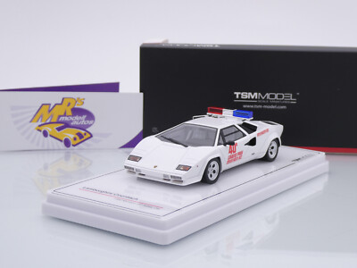 TSM Models 430702 # Lamborghini Countach 5000S '' Safety Car Monaco GP 82 '' 1:43