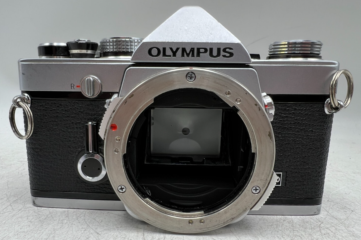 フィルムカメラ OLYMPUS OM-1N 35mm SLR Film Camera Body Olympus OM-1n 35mm SLR Film Camera Body Silver - Tested *Read* | eBay