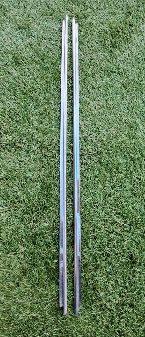 Front EH EJ Holden Top Door Interior Trim Stainless Steel Moulds Ute Panel Van