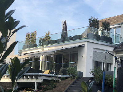 Ganzglas Balkongeländer für ESG -VSG-.Glas Mit Geprüfte Statik