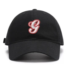 Men's Baseball Caps Embroidered Baseball Letter G Washed Cotton Vintage Dad Hats