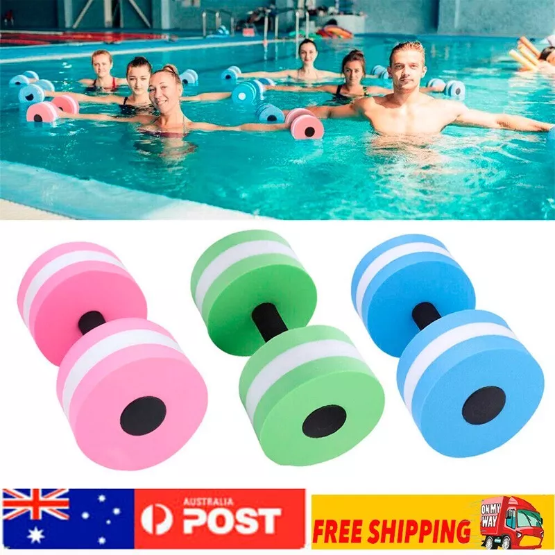 Water Aerobics Dumbbell EVA Aquatic Fitness Barbell Aqua Pool