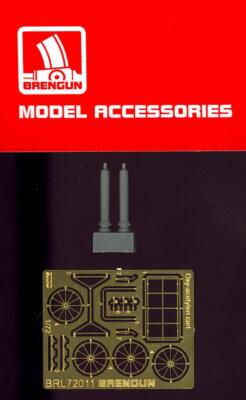 Brengun Models 1/72 OXY-ACETYLEN CART Resin & Photo Etch Set