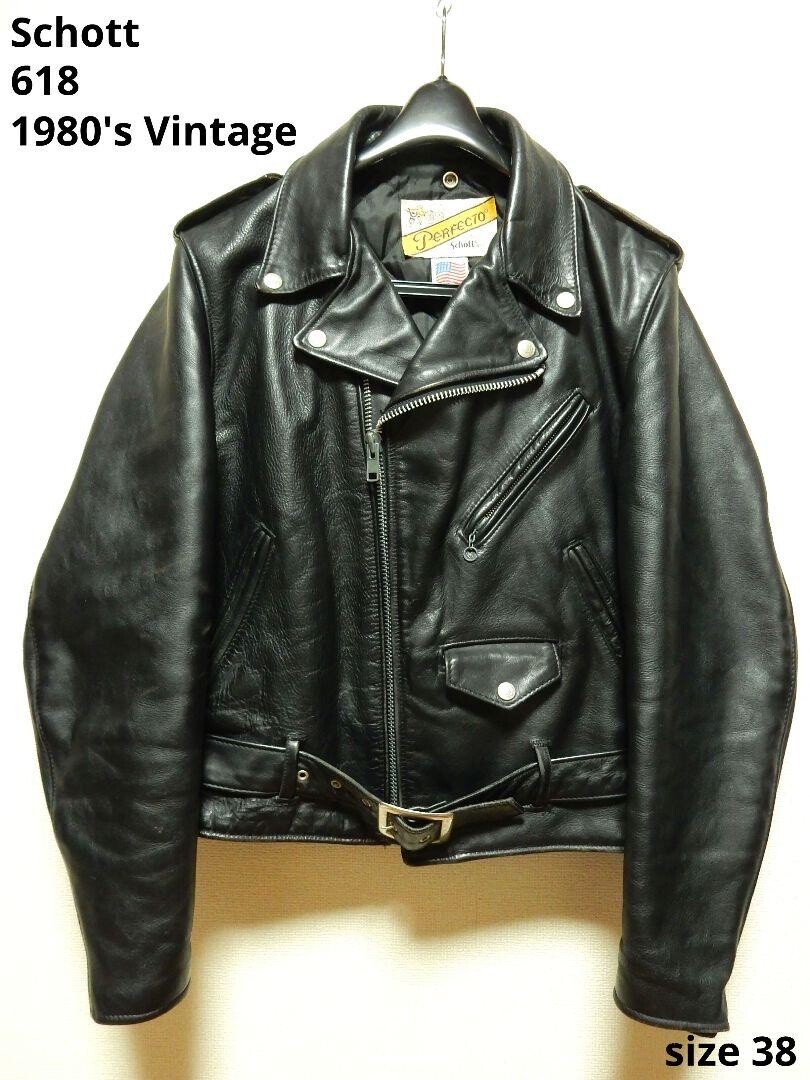 Schott NYC Perfecto ダブルライダースジャケット 38 Schott NYC Perfecto ダブルライダースジャケット 38 Schott