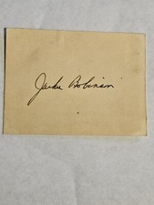 JACKIE ROBINSON JSA CERTIFIED AUTOGRAPH