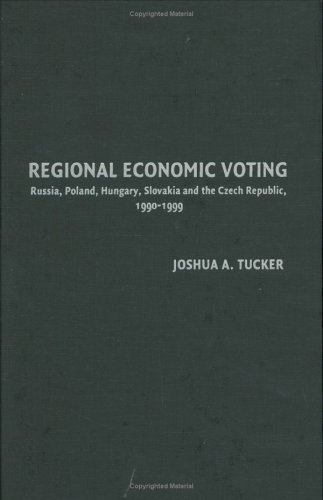 Regional Economic Voting Tucker Hardback Cambridge University Press