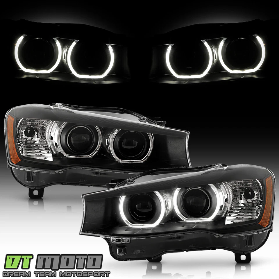 For 2015-2017 BMW X3 X4 Halogen Upgrade LED Tube Projector Headights Headlamps - Изображение 2 из 4