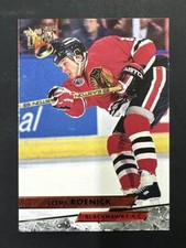 1993-94 Fleer Ultra Hockey Jeremy Roenick Blackhawks Base Card 186