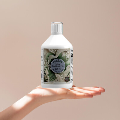 Ultra Probiotik Mix, 80 Mrd. KBE/Tagesdosis, natürliche Enzyme, 100% rein, 500ml