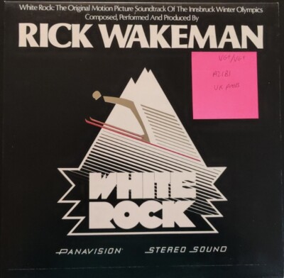 Rick Wakeman White Rock Soundtrack Vinyl Record VG+/VG+ AMLH64614 1977 