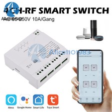 Smart Wifi Switch Relay Module AC 85-220V 4 Channels for Tuya Alexa Google Home