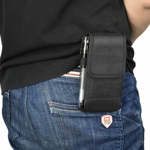 Universal Belt Clip Vertical Holster Pouch Cell Phone Smartphone Waist Pouch Bag - Zdjęcie 8 z 9