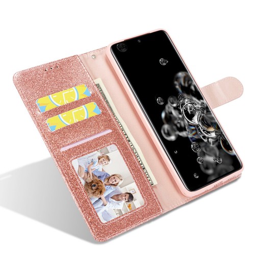 Glitter Wallet Case Women Leather Flip Cover for Samsung S22+/S21+/S20+ FE Ultra - Zdjęcie 8 z 25