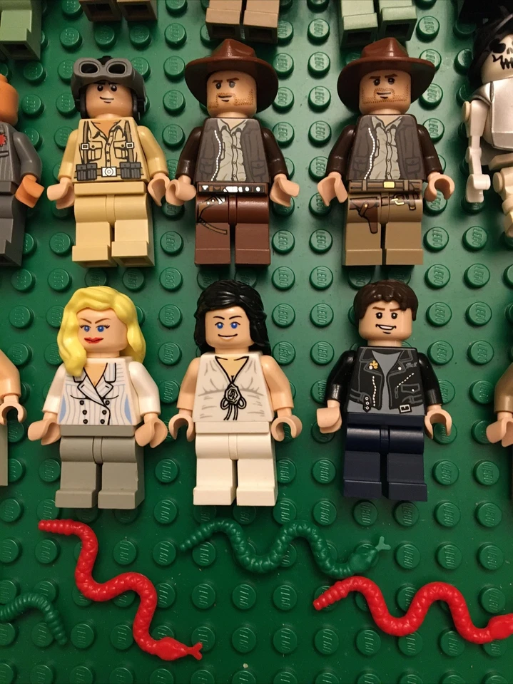 HUGE LEGO Indiana Jones 15x Minifigures +accessories Replacement Lot - Image 4 of 4