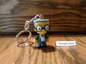 The Simpsons Crap-Tacular KeyChain Series KidRobot Smithers 2/24 Rarity | eBay