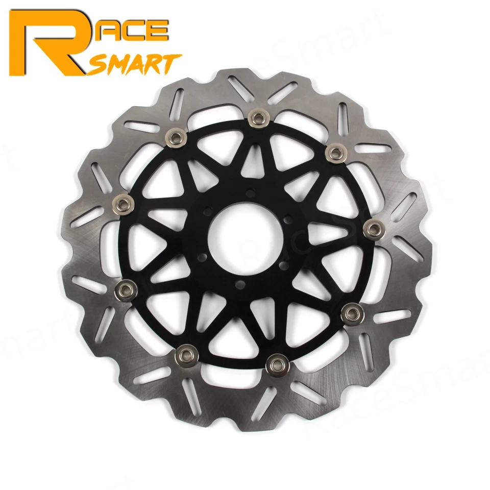 Rotor de disco de freno delantero de 1 pieza para Aprilia RS125 1995 - 2011 MX 125 2004 - 2007 Foto 2 de 4