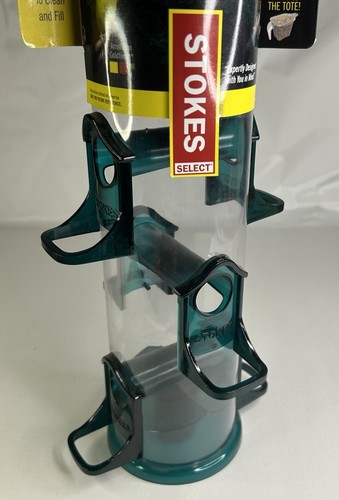 Stokes Select grün Jumbo Röhre Vogelfutterhaus 3,1 Pfund Kapazität brandneu in Verpackung - Bild 4 von 7