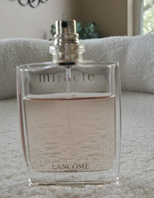 Lancome Paris Miracle Eau de Parfum 1.7 Oz Spray-Read- No Cap