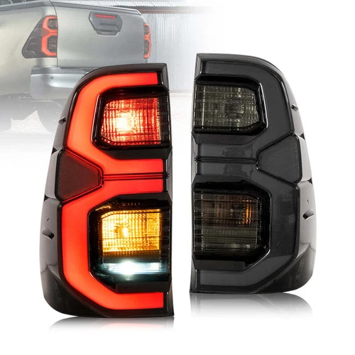 Tail Light Assembly For Toyota Hilux Revo w/LED Turn Signal Lamps 2015 2016-2022 - Foto 14 di 14