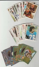 1981 Topps Football Stickers SET BREAK singles - stars, commons, Hall of Famers