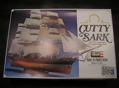 Cutty Stark Model Ship/New in opened box/ 15 1/2'' long