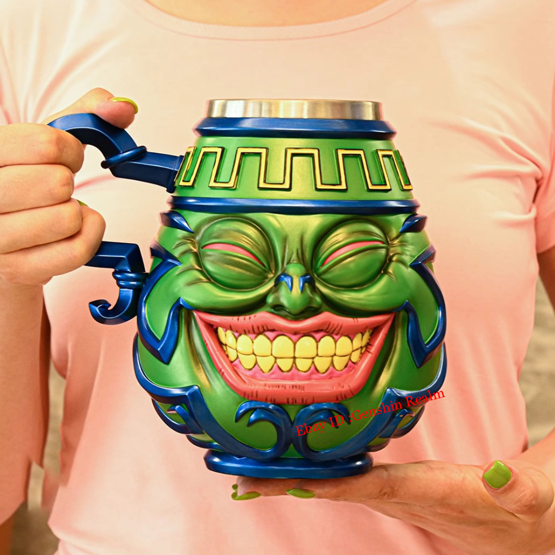 Y*i様 1000円～ プリンス ユーベル XO グリーンボトル＆カミュXO ロ Anime Yu-Gi-Oh! Pot of Greed Resin Model Collectible Water Cup