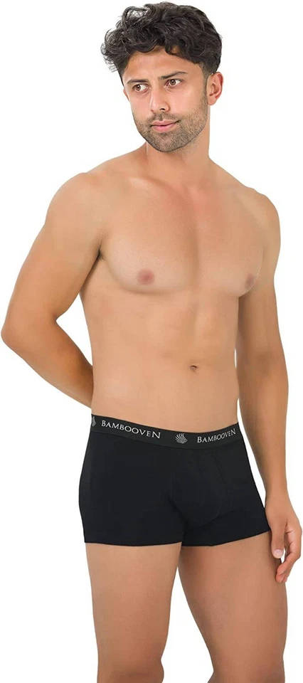 Men’s Bamboo Trunks with Pouch – Sweat-Wicking (4 Pack) - Image 4 of 4