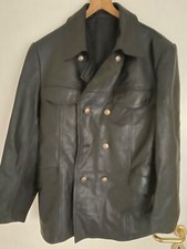 Original Polizei Lederjacke Polizeijacke Hessen Größe 48