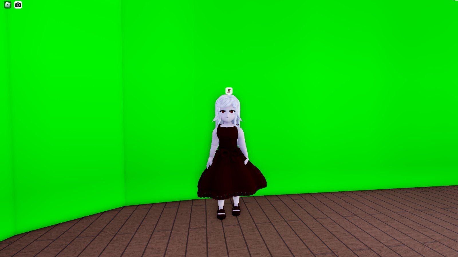 Roblox - World Zero - Sundress #400000 maroon (Cosmetics) (Costumes)-image