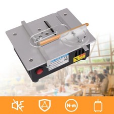 Seghetto da Tavolo Mini Taglierina Lavorazione Legno Elettrico 96W Mola Circolare