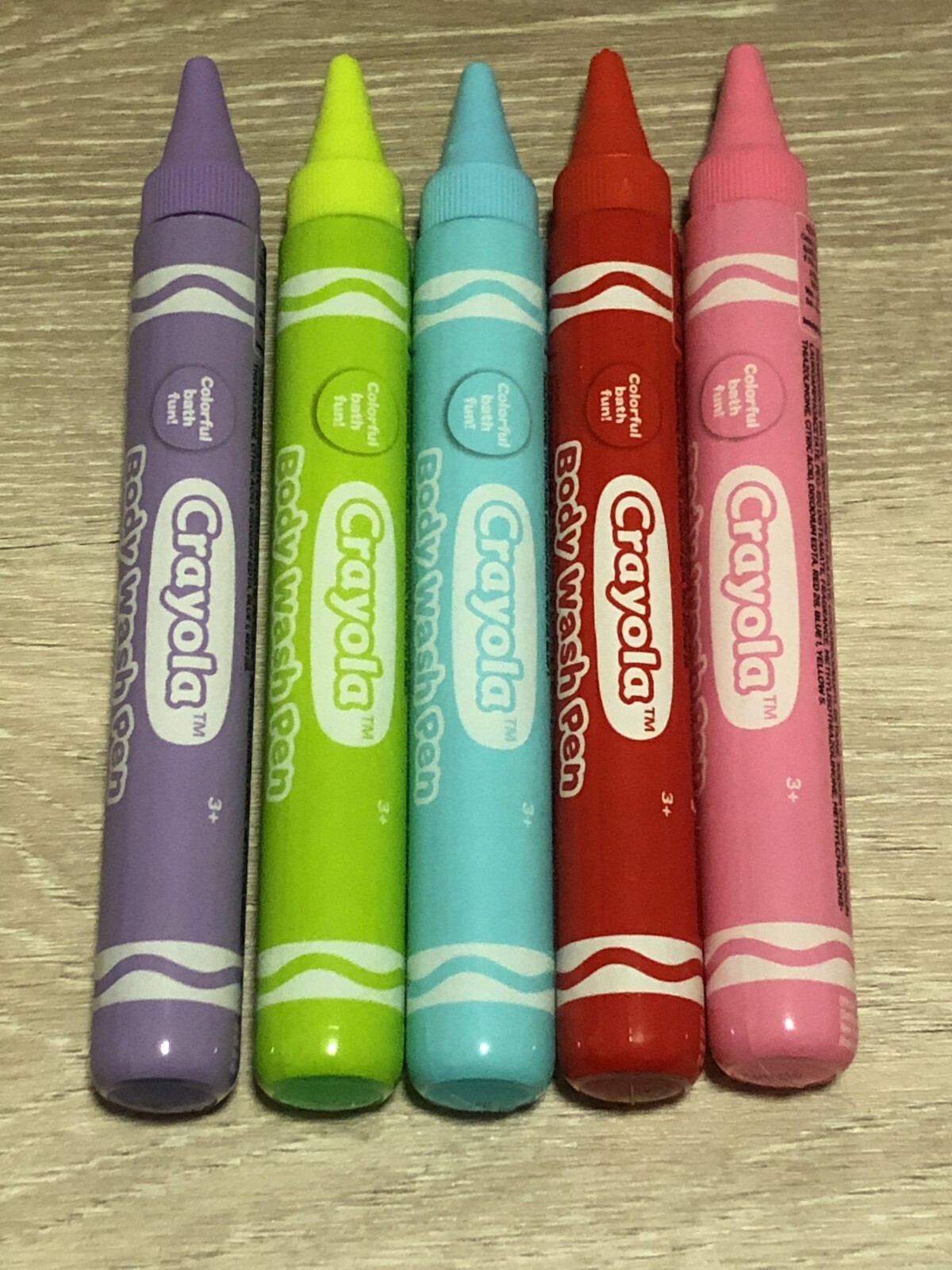 CRAYOLA Body WASH PENS (Scented) 1.9 oz each