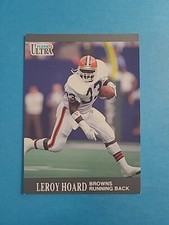 LEROY HOARD 1991 FLEER ULTRA FOOTBALL CARD # 27 H9449