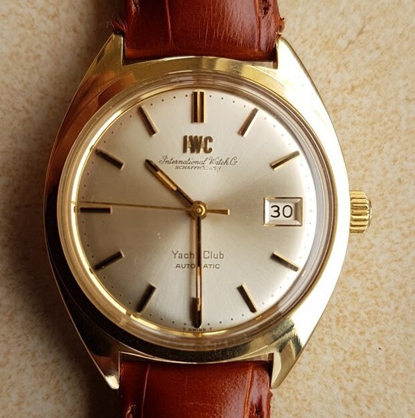 IWC Yacht Club RARE Schafhausen International CO men`s Watch 18k Solid gold