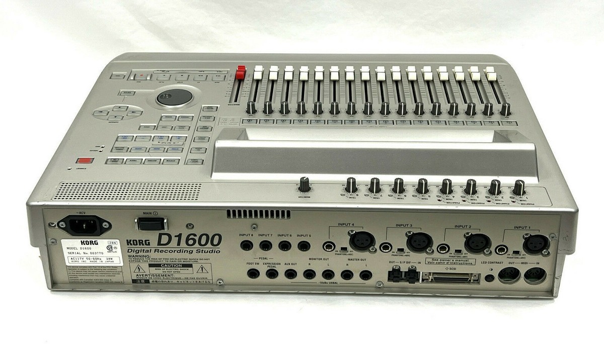 配信機器・PA機器・レコーディング機器 KORG D1600 Korg D1600 Digital Recording Studio *READ* AS-IS | eBay