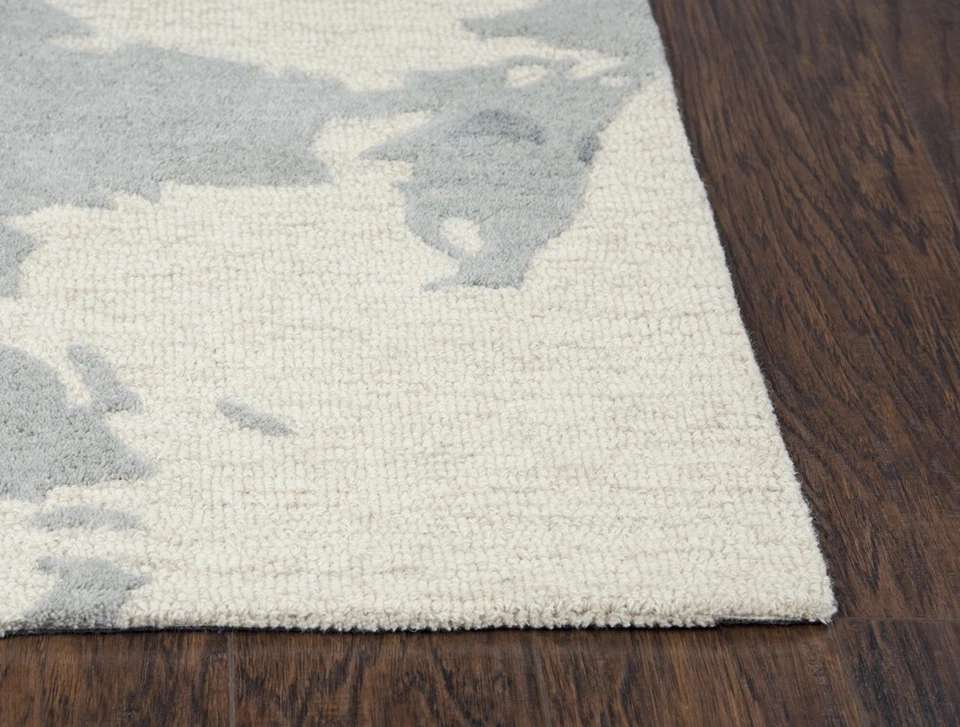 Rizzy Rugs Pink Leaves Patches Petals Contemporary Area Rug Abstract CNP108 - Image 4 of 4