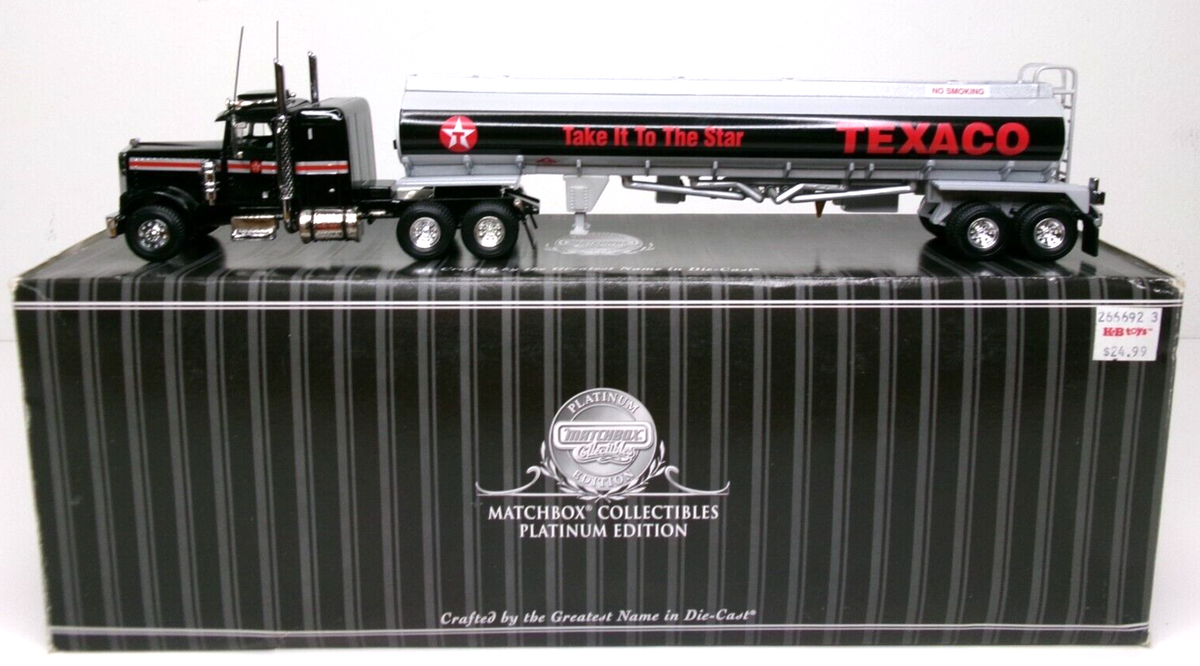 Matchbox Collectibles Platinum Edition Kenworth W900 Texaco Matchbox Collectibles Platinum Edition Kenworth W900 Texaco