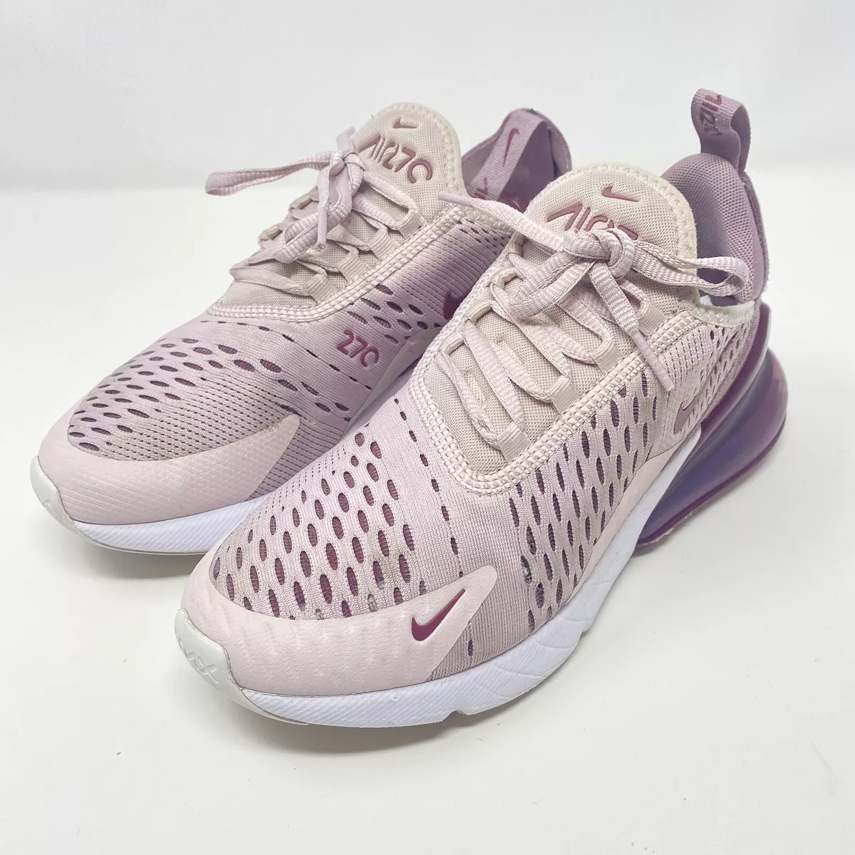 Nike Wmns Air Max 270 Barely Rose Pink White Women Casual Lifestyle  AH6789-601