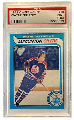 BUY IN REAL TIME-NOW-1979 O-PEE-CHEE RC ROOKIE WAYNE GRETZKY #18 PSA 9 OC Rare!