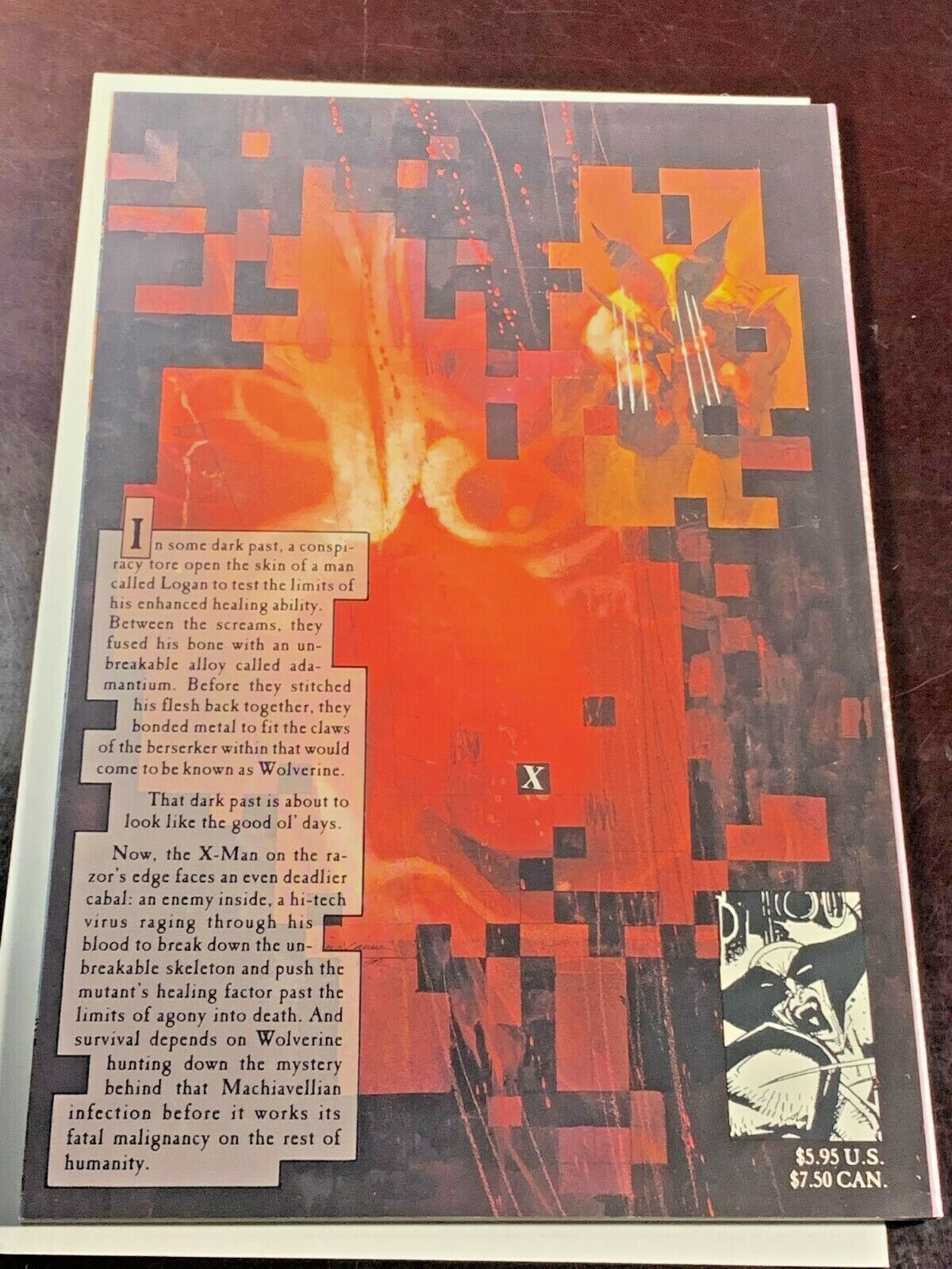 Wolverine%3A+Inner+Fury+%28Marvel%2C+November+1992%29 for sale online ...