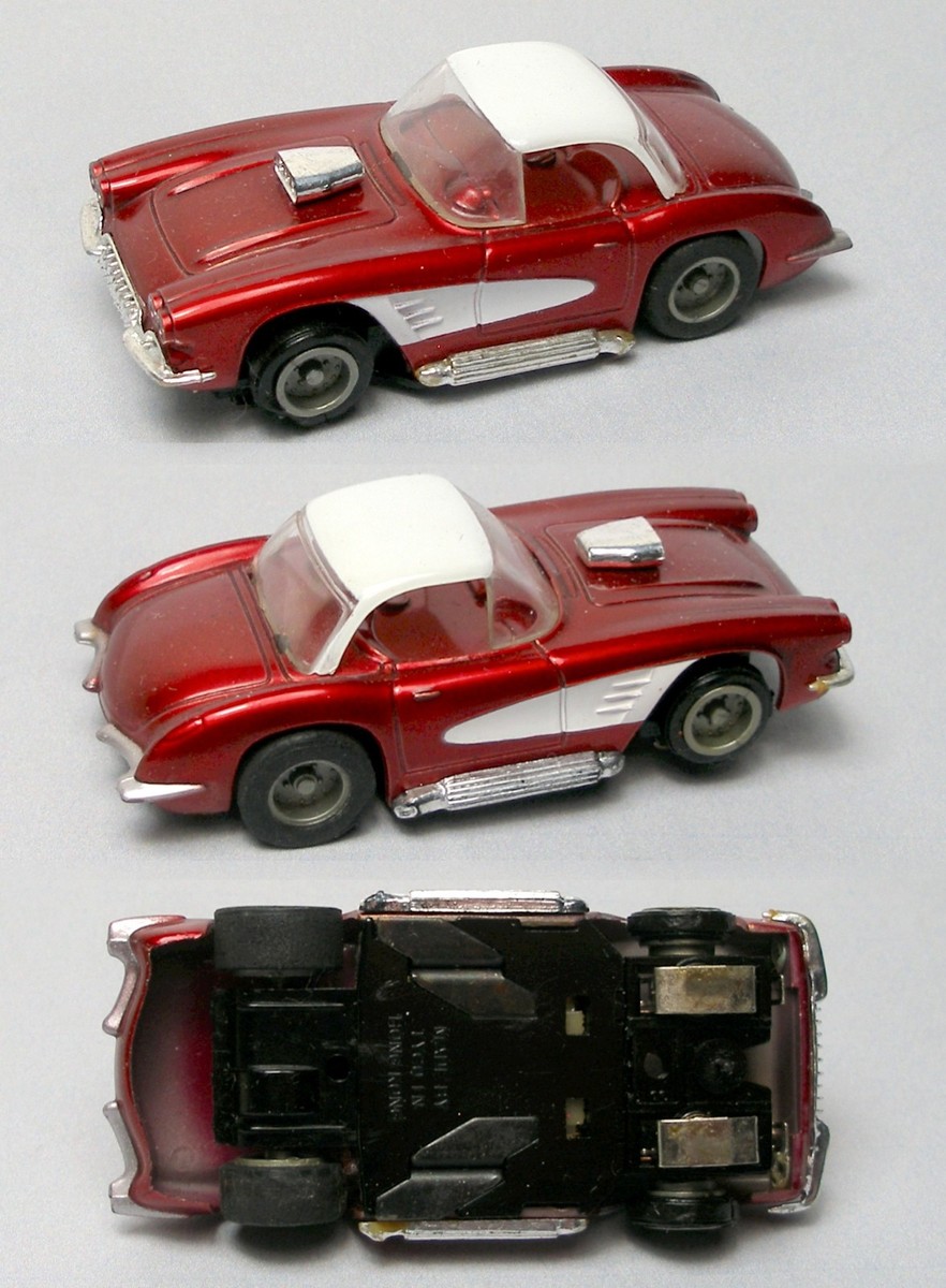 1977 TYCO '60 CHEVY Corvette TycoPro Slot Car 1960 Candy