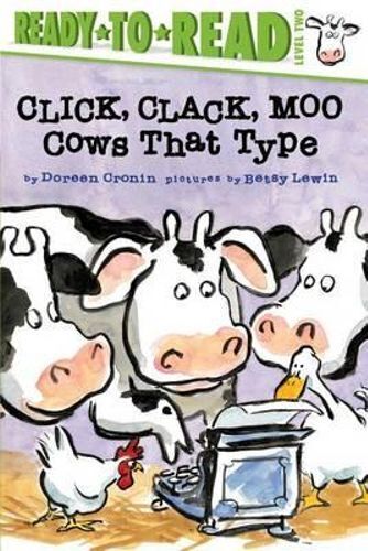 NEW Click, Clack, Moo/Ready-To-Read Level 2 By Doreen Cronin Paperback - Picture 1 of 1