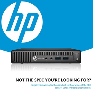 Détails Sur Hp Prodesk 400 G2 Mini Pc De Bureau Ddr4 16go Ram 240 Go Ssd I5 6ème Génération - 
